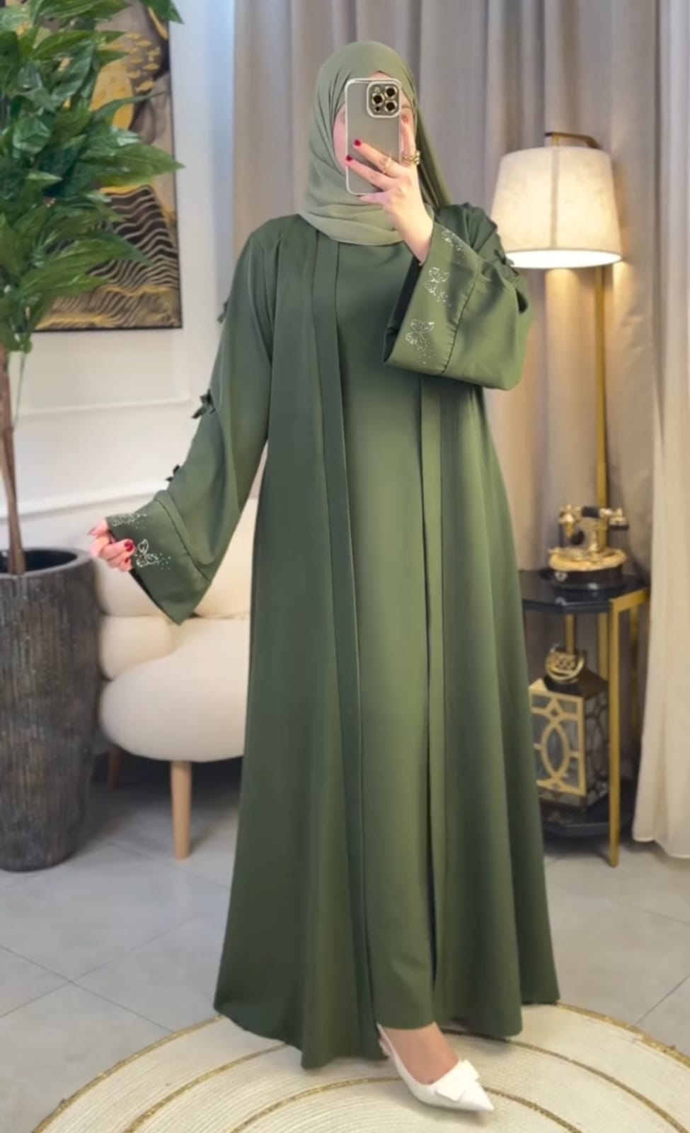 هميزة 2025: آخر صيحات العباية 2 بياس بأقل من ثمن الجملة😍