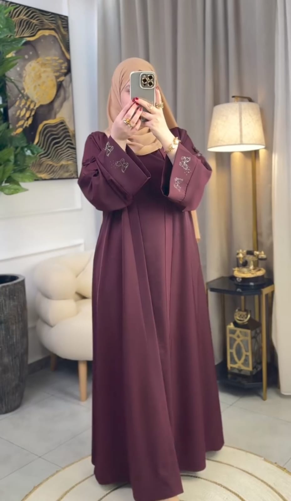 هميزة 2025: آخر صيحات العباية 2 بياس بأقل من ثمن الجملة😍