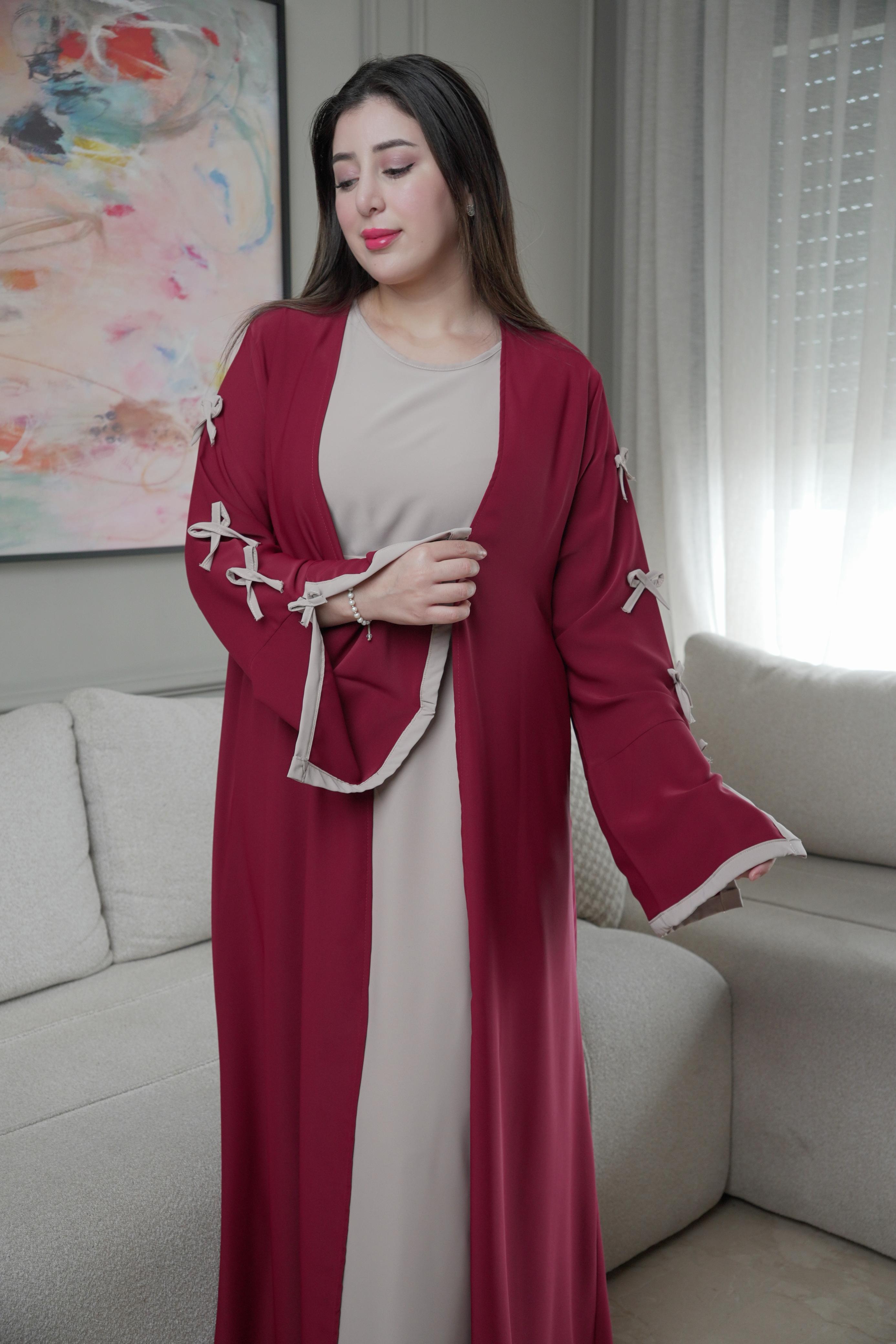 هميزة 2025: آخر صيحات العباية 2 بياس بأقل من ثمن الجملة😍