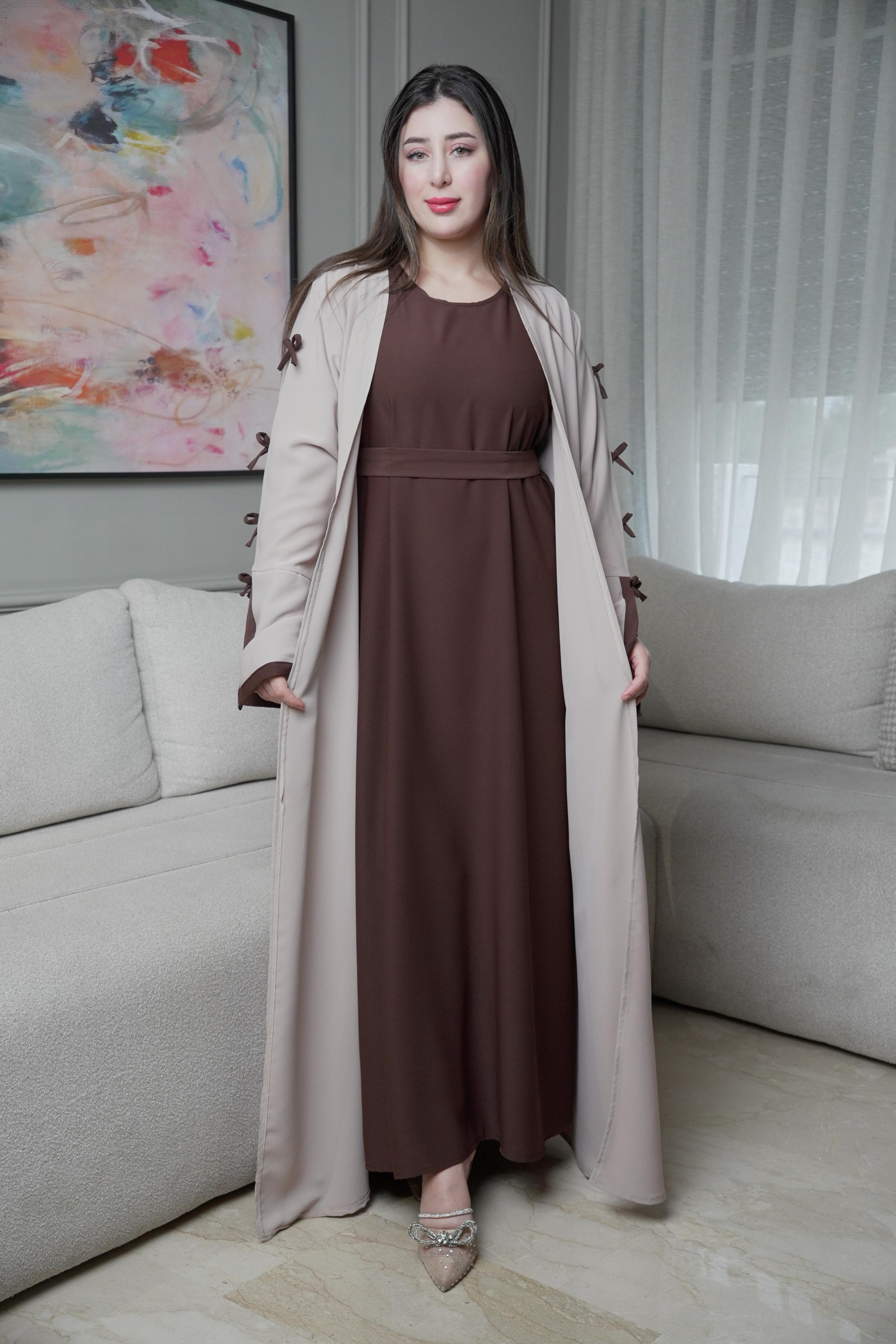 هميزة 2025: آخر صيحات العباية 2 بياس بأقل من ثمن الجملة😍