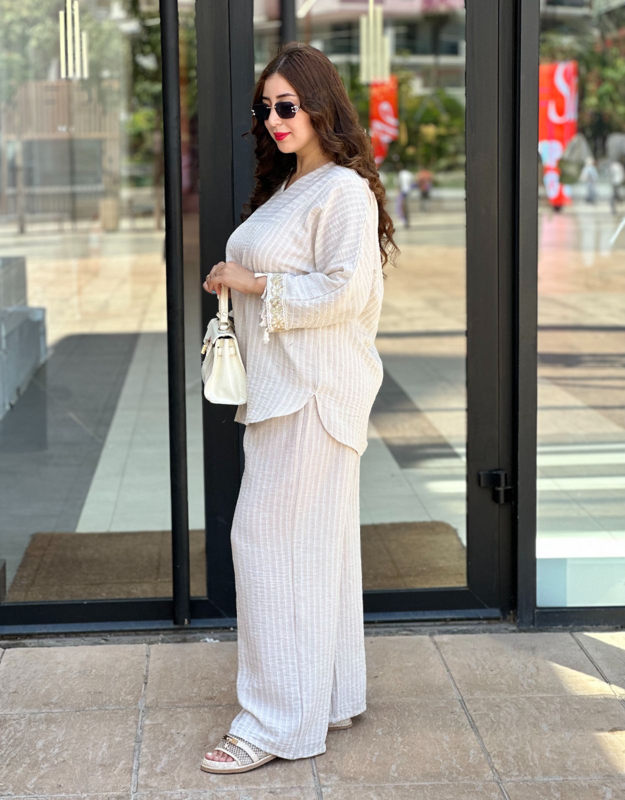 Le Lin جديد أنصومبل تركي 2 بياس ثوب