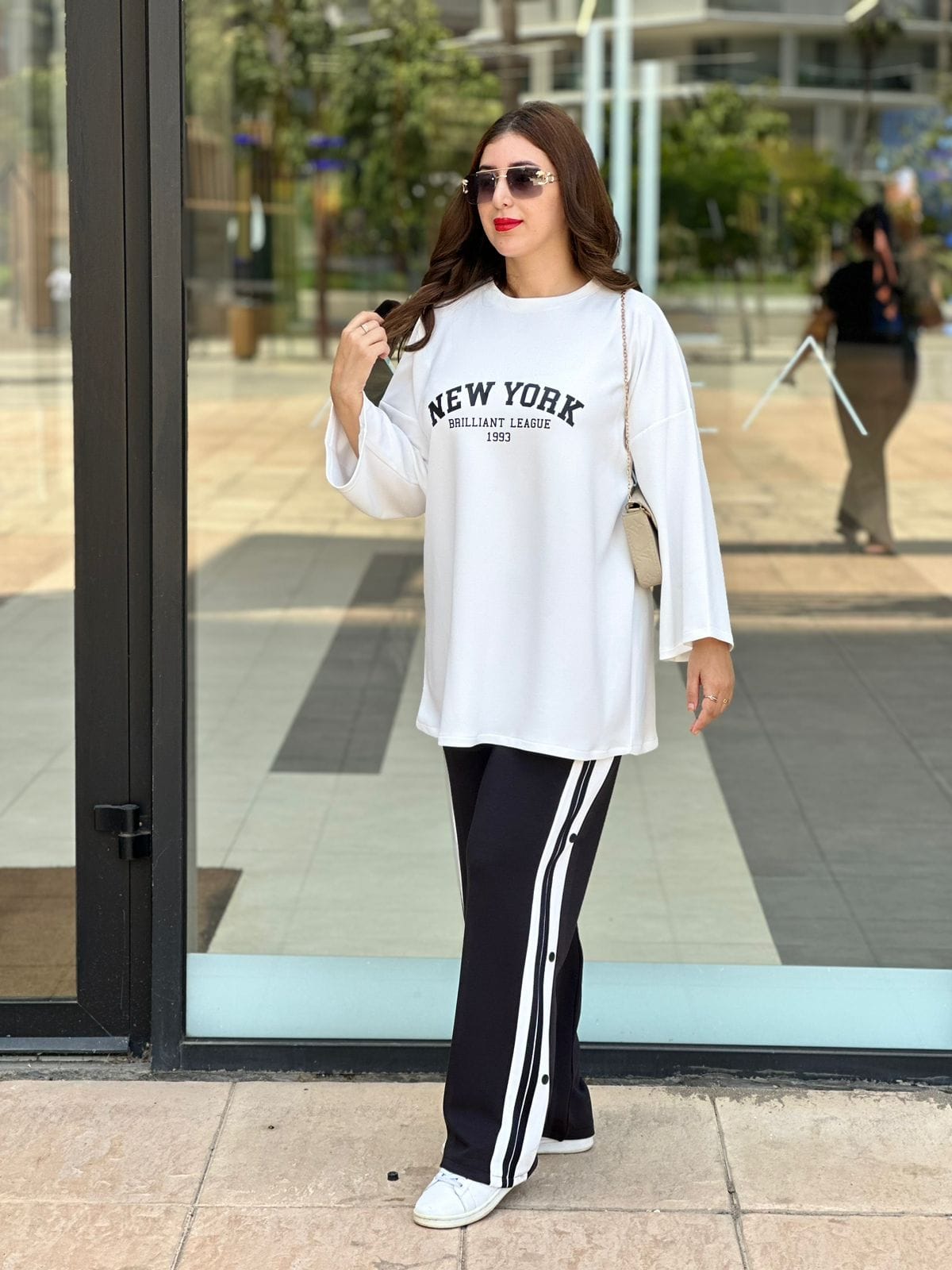 أنصومبل 2 بياس NYC بثوب ليكرا صيفي