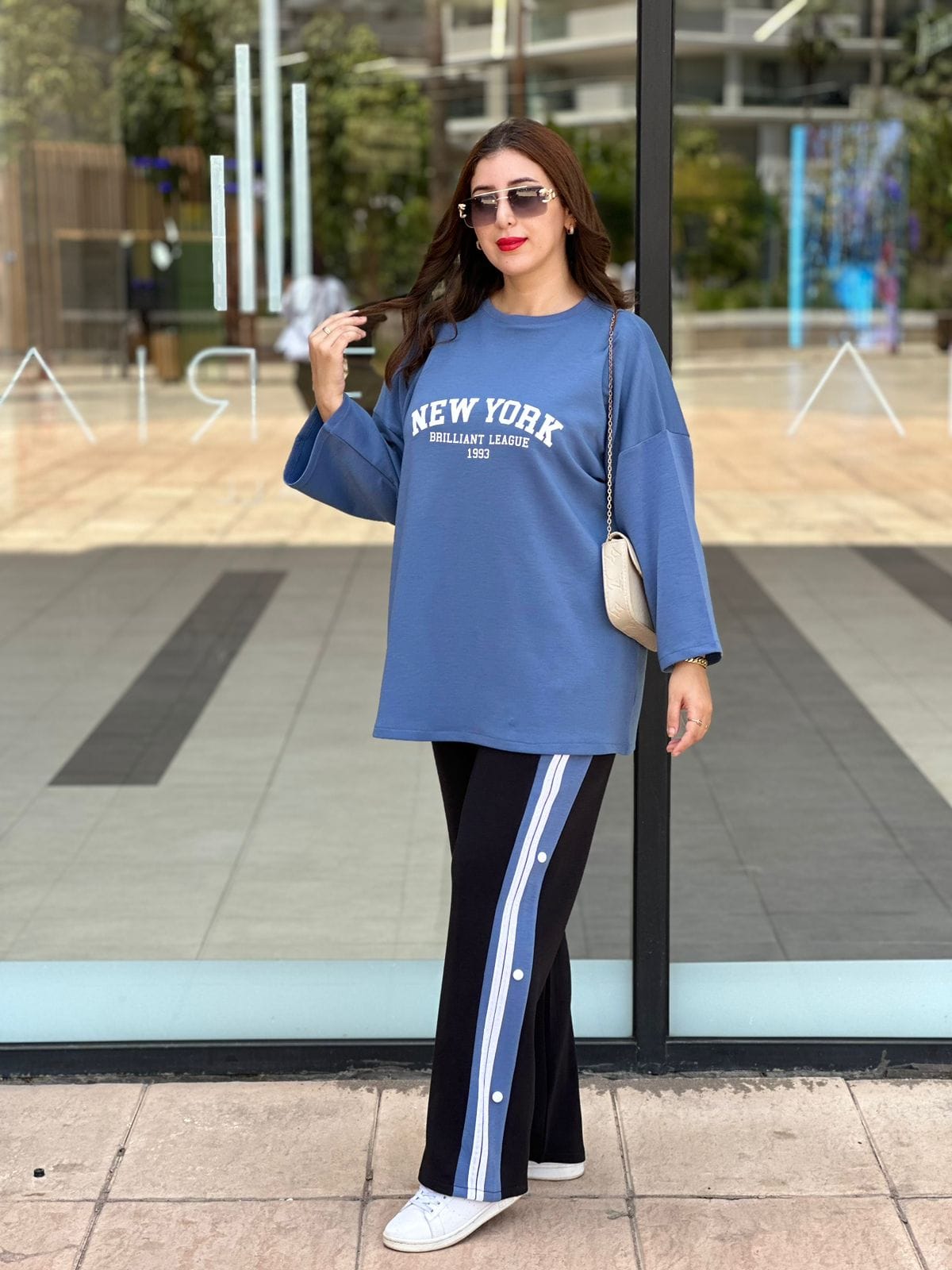 أنصومبل 2 بياس NYC بثوب ليكرا صيفي