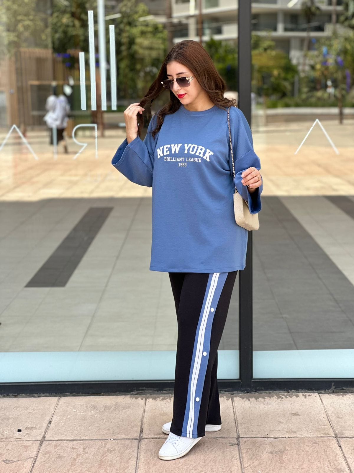 أنصومبل 2 بياس NYC بثوب ليكرا صيفي