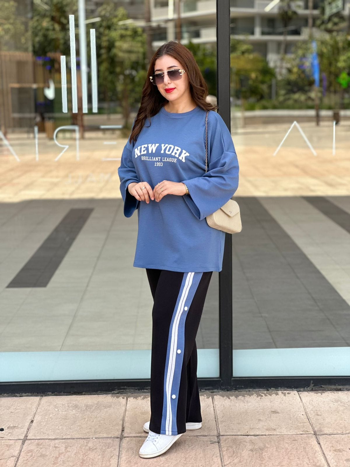 أنصومبل 2 بياس NYC بثوب ليكرا صيفي