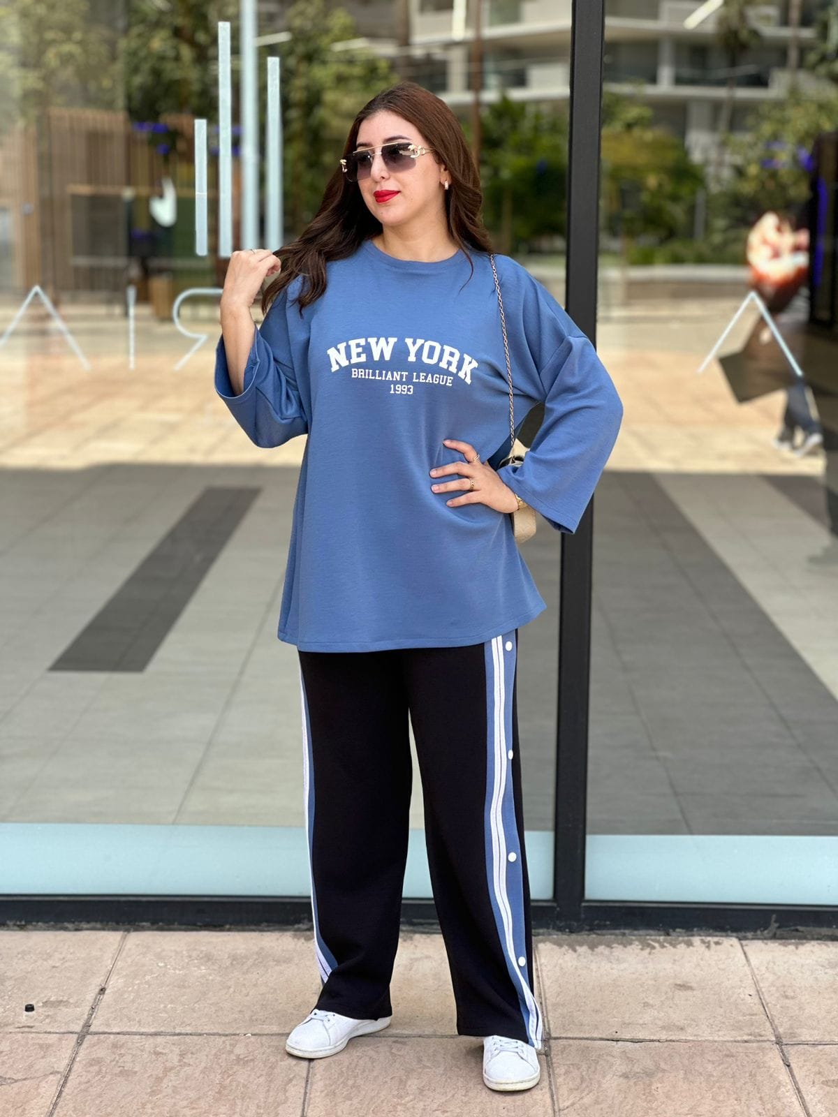 أنصومبل 2 بياس NYC بثوب ليكرا صيفي
