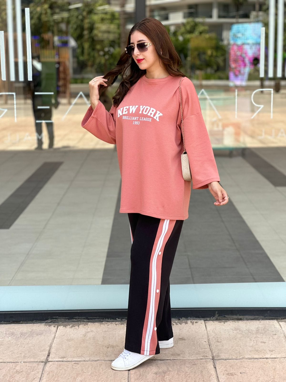 أنصومبل 2 بياس NYC بثوب ليكرا صيفي