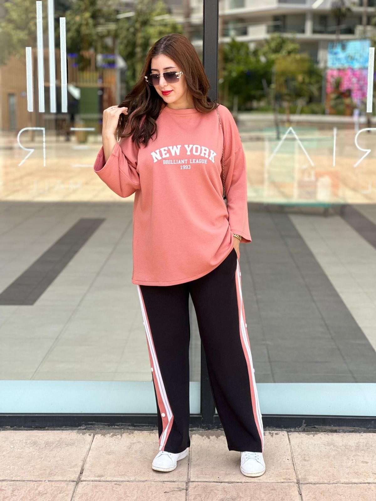 أنصومبل 2 بياس NYC بثوب ليكرا صيفي