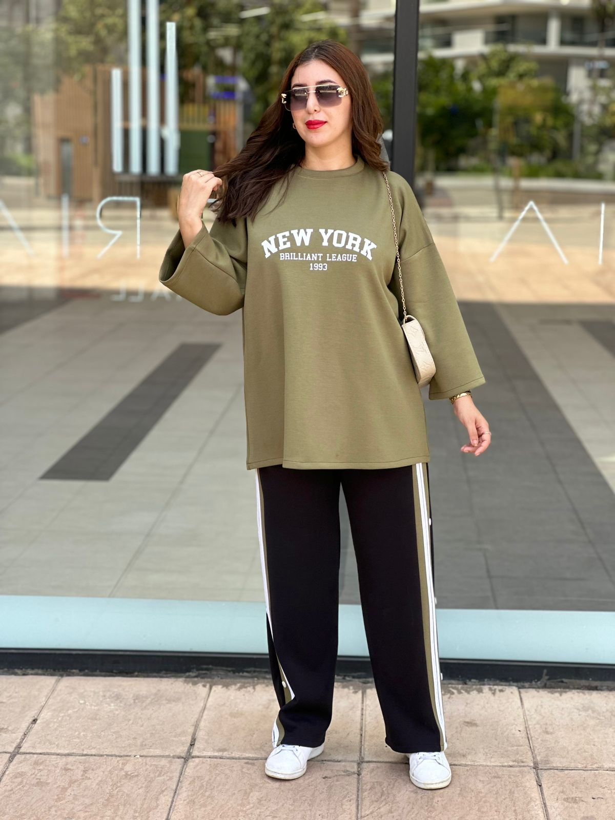 أنصومبل 2 بياس NYC بثوب ليكرا صيفي