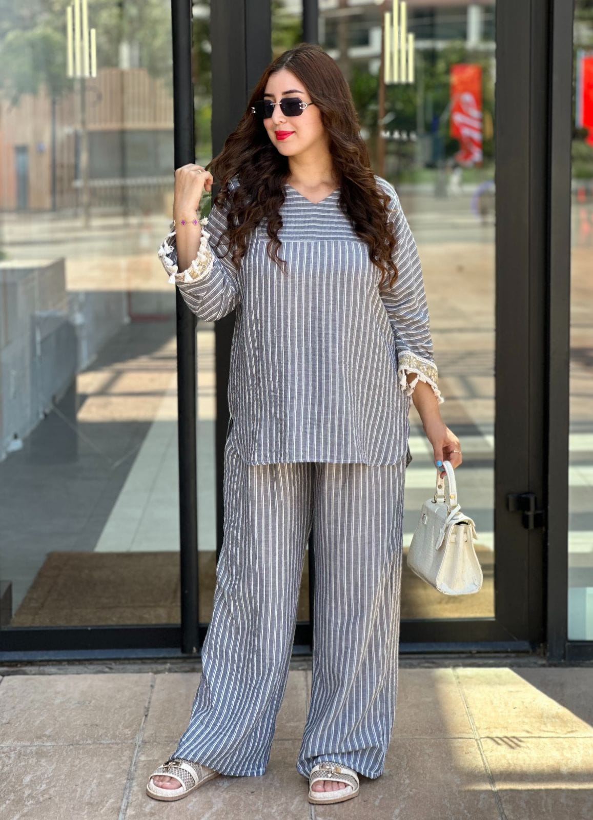 Le Lin جديد أنصومبل تركي 2 بياس ثوب