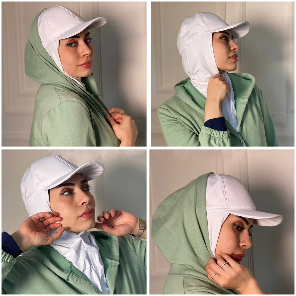 ✨🧢 كاسكيط حجاب رياضية وفاخرة 🧢✨