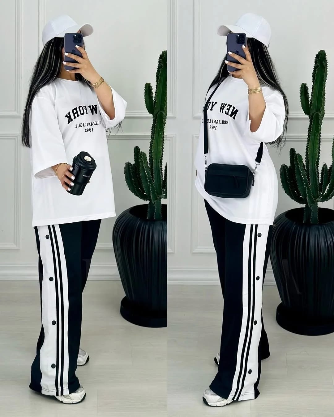 أنصومبل 2 بياس نيو يورك بثوب كريب سكوبا صيفي